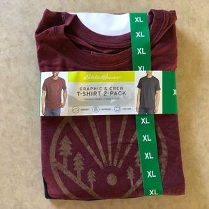 Eddie Bauer men’s Graphic t-Shirt size XL two pack